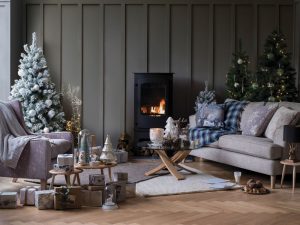 Christmas herringbone image