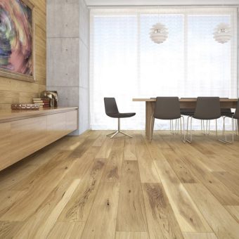 Columbus 5G Click Brushed and Lacquered Oak 130mm Engineered Flooring