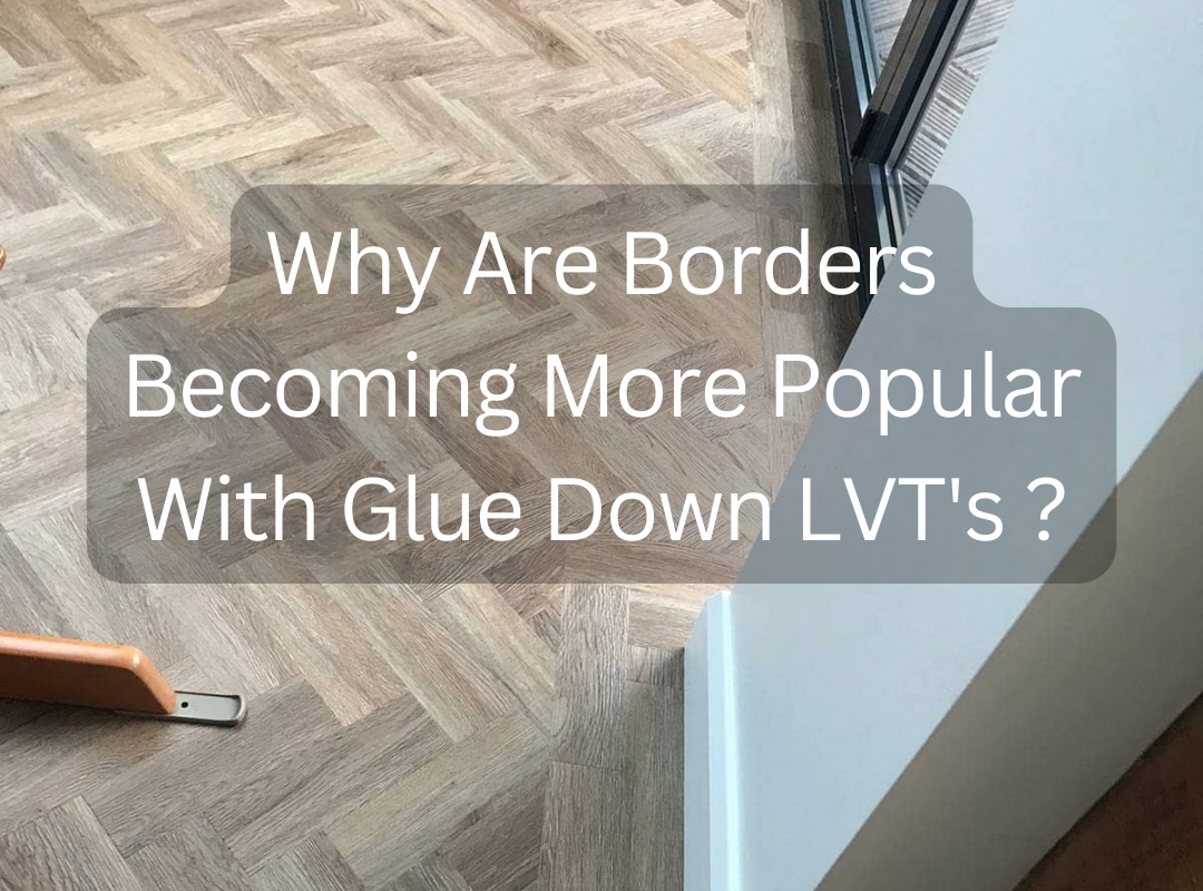 Borders With Glue Down LVT's