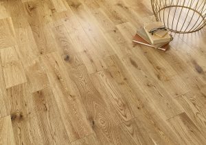Columbus Natural UV Lacquered Solid Wood Flooring